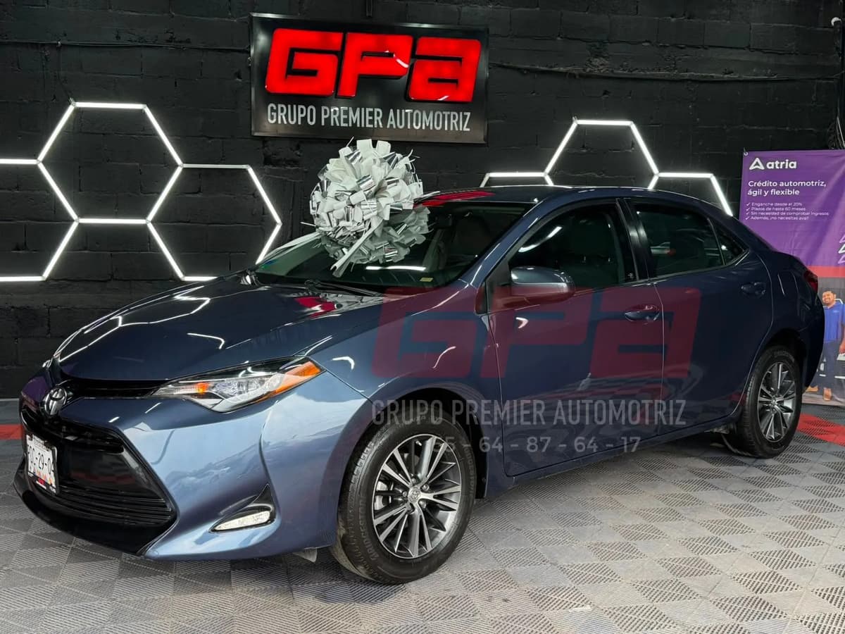Toyota Corolla Sedán · 2017 — seminuevo certificado GPA
