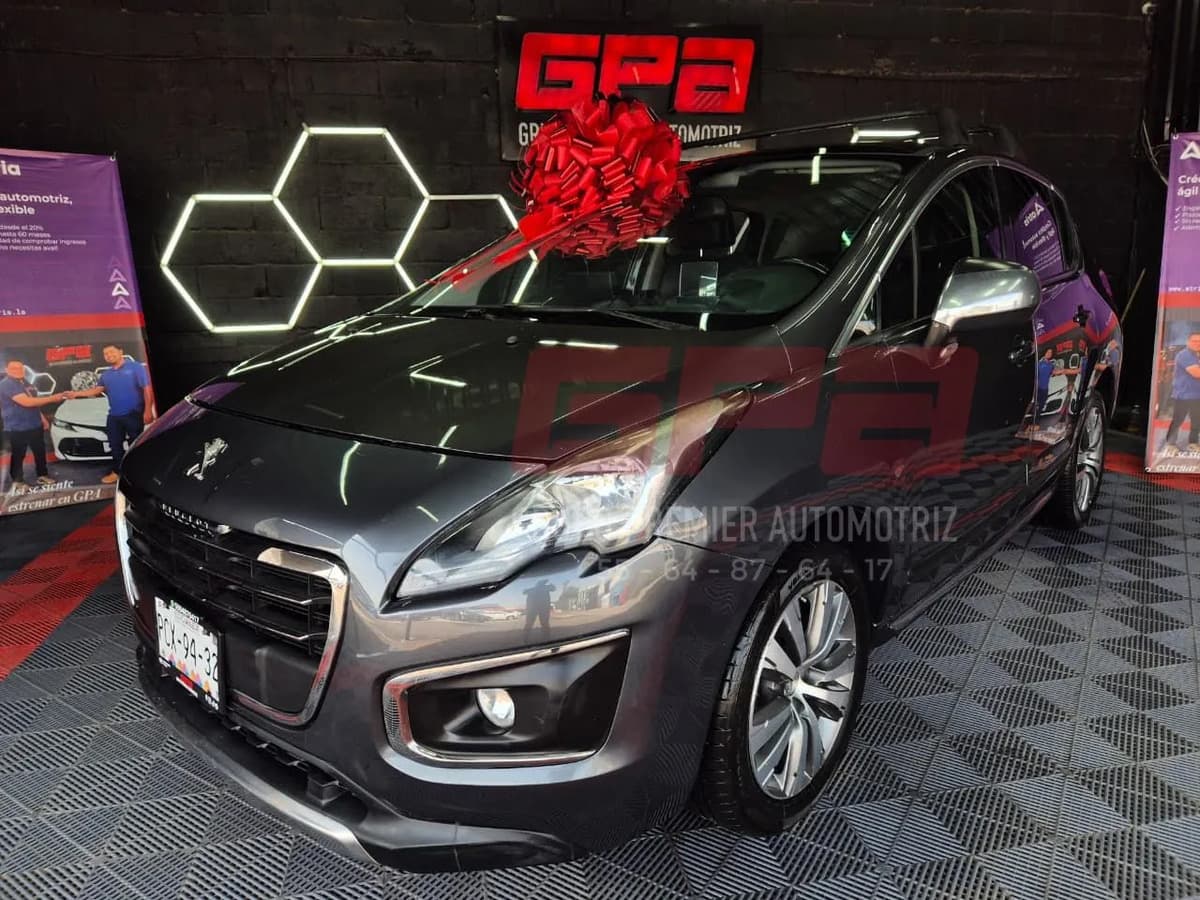 Peugeot 3008 SUV · 2017 — seminuevo certificado GPA