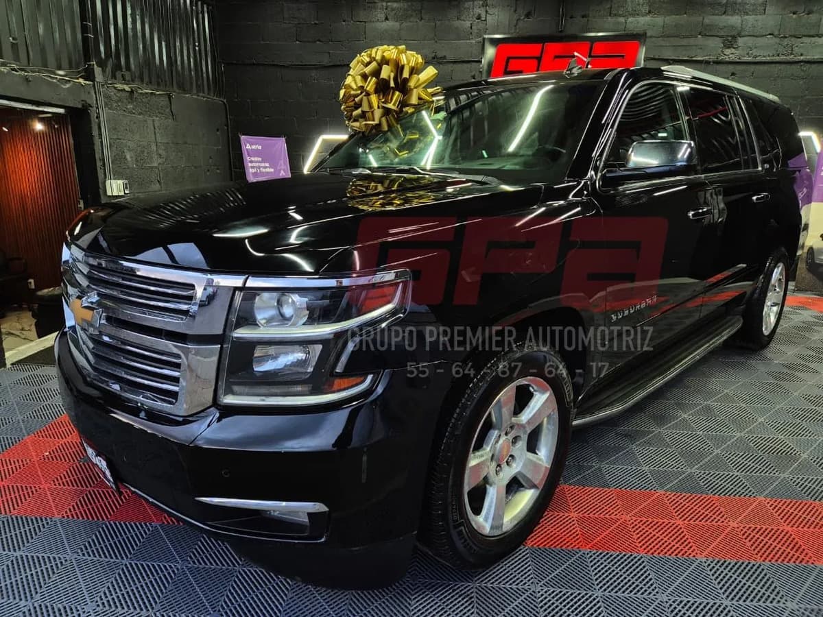 Chevrolet Suburban SUV · 2016 — seminuevo certificado GPA